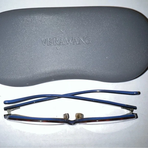 👓 Vera Wang Tortoise / Blue Eyeglasses